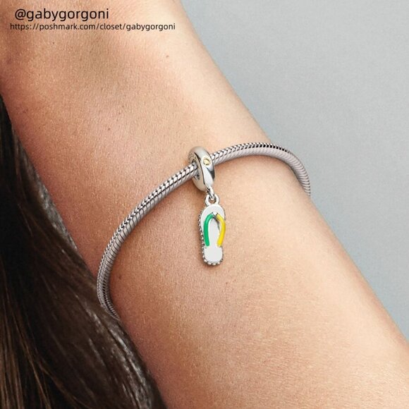 Pandora Flip-flop Dangle Charm|Pendant - Picture 2 of 2